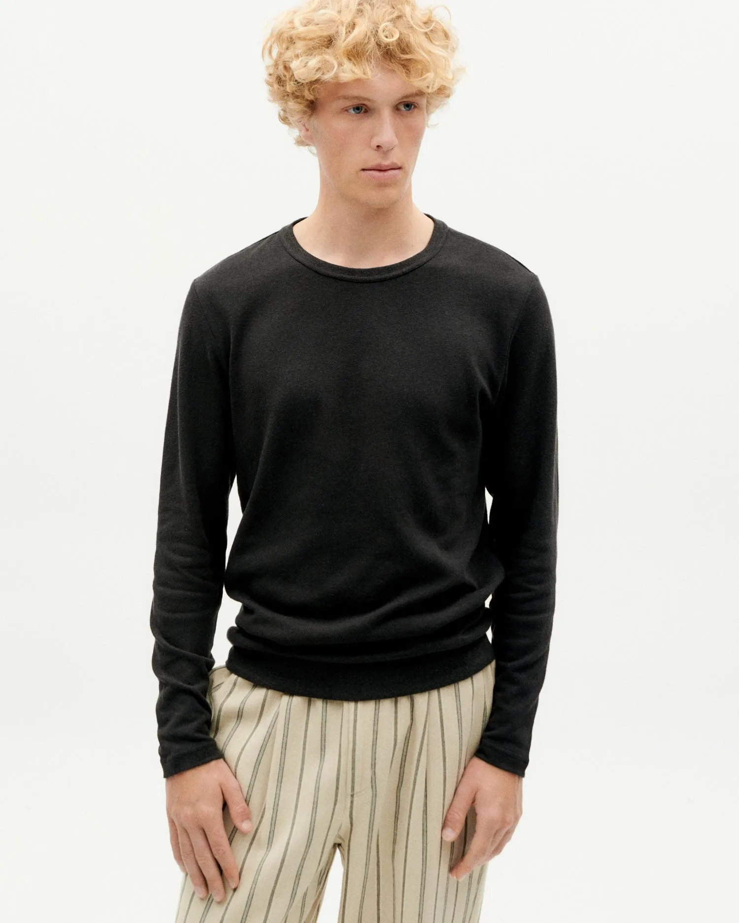 Camiseta gruesa negra hemp Shiva sold by Thinking Mu product image thumbnail 2