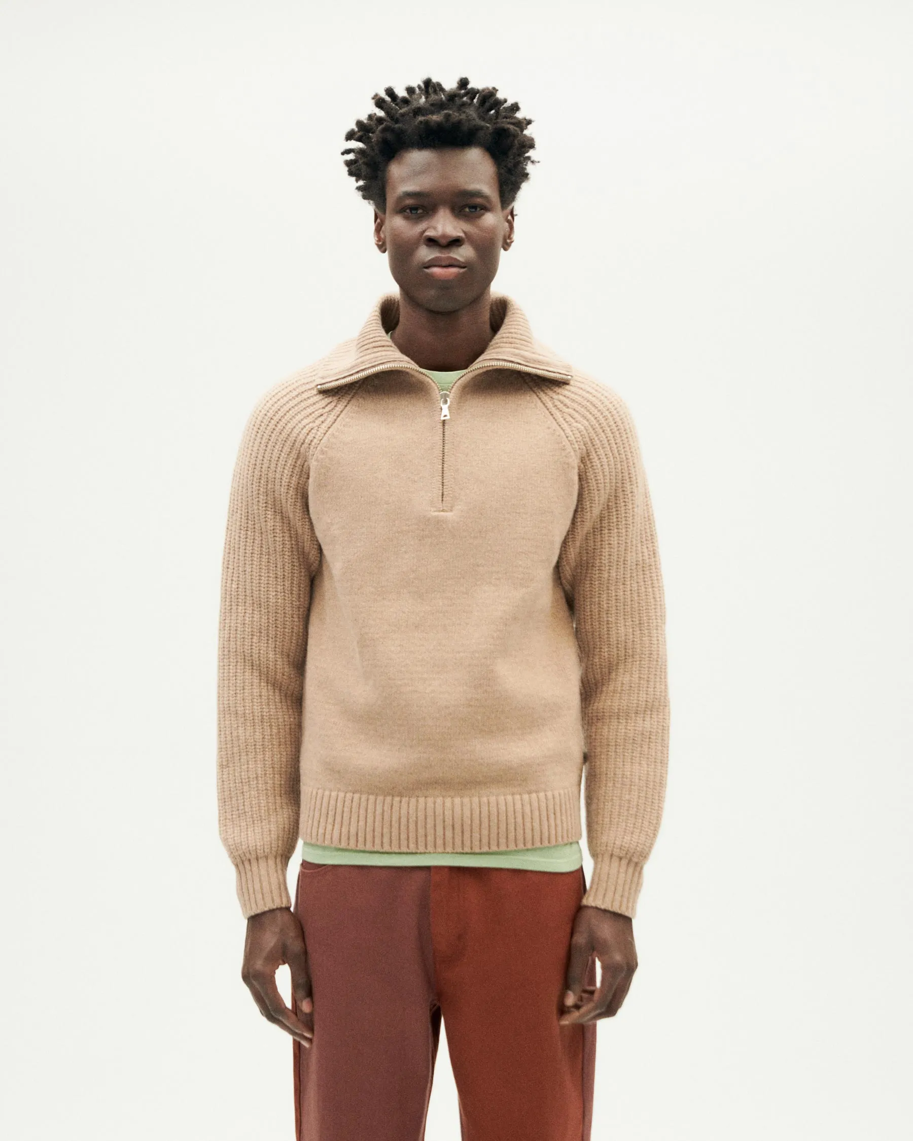 Jersey beige lana Otto sold by Thinking Mu