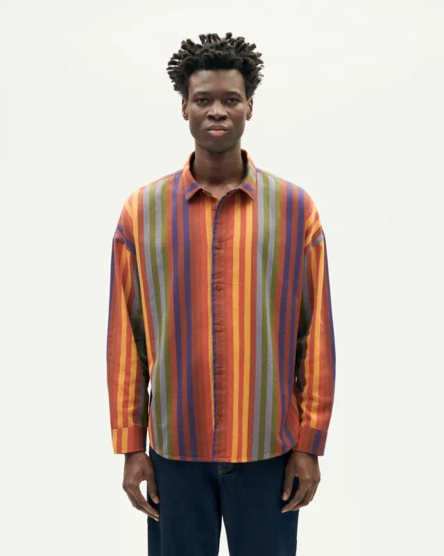 Camisa multicolor rayas Haru sold by Thinking Mu