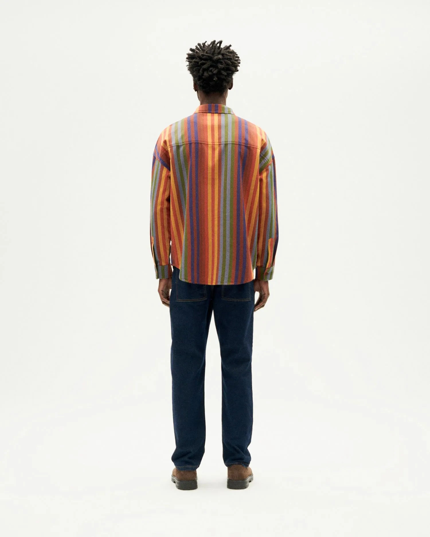Camisa multicolor rayas Haru sold by Thinking Mu product image thumbnail 4