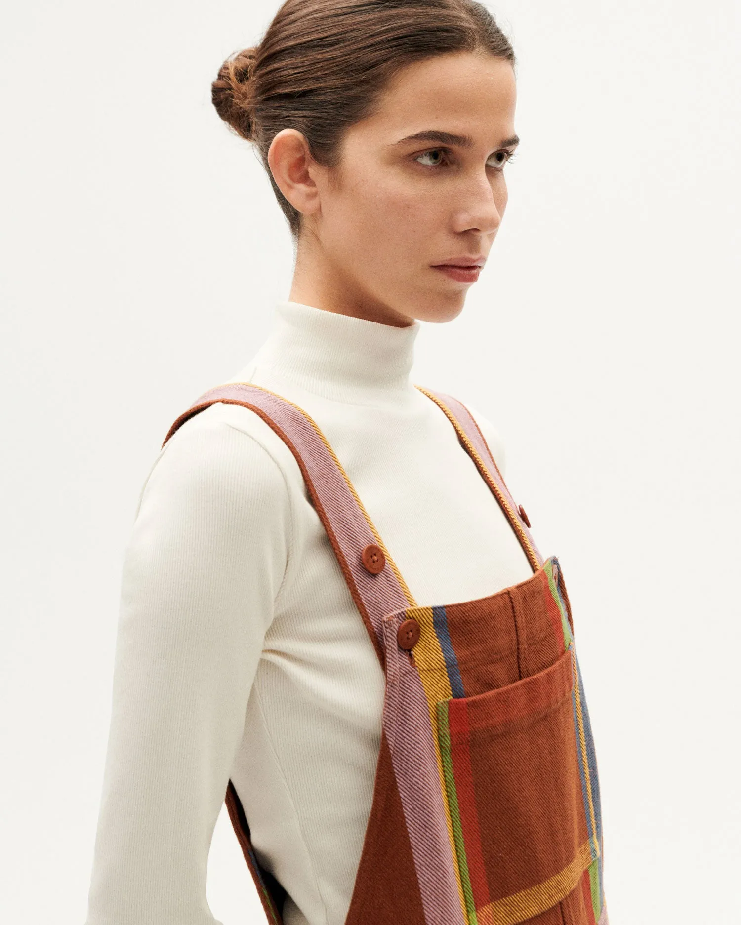 Mono marrón charlie blanket Luz sold by Thinking Mu product image thumbnail 4