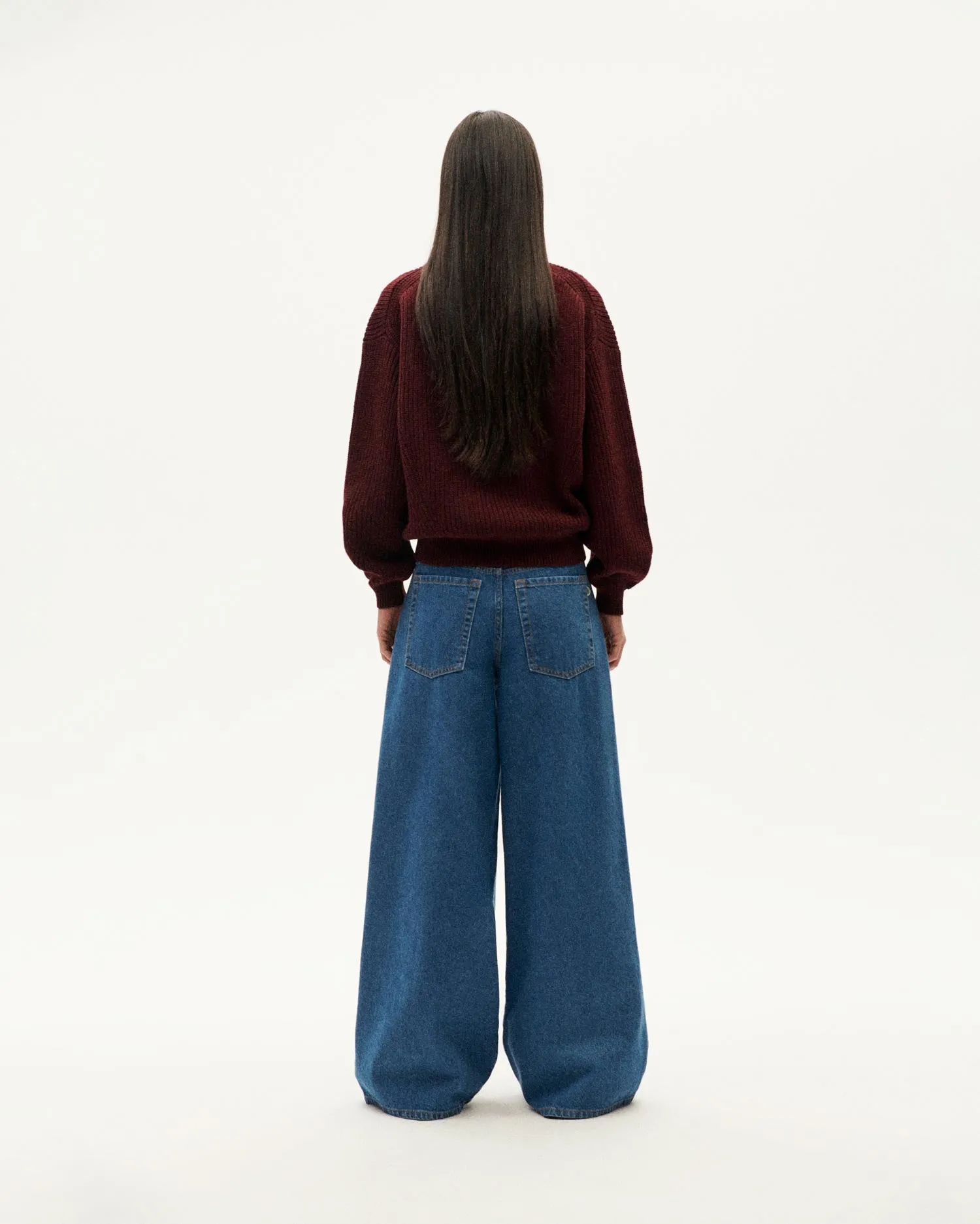 Jersey granate lana Carmen sold by Thinking Mu product image thumbnail 4