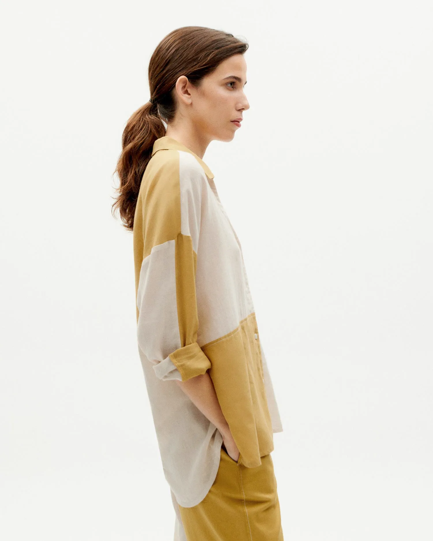 Blusa amarilla patched Margaret sold by Thinking Mu product image thumbnail 4