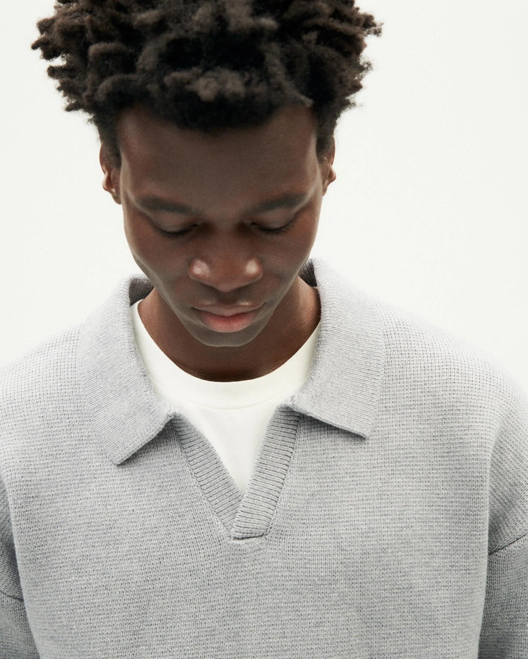 Jersey gris lana Aritz sold by Thinking Mu product image thumbnail 3