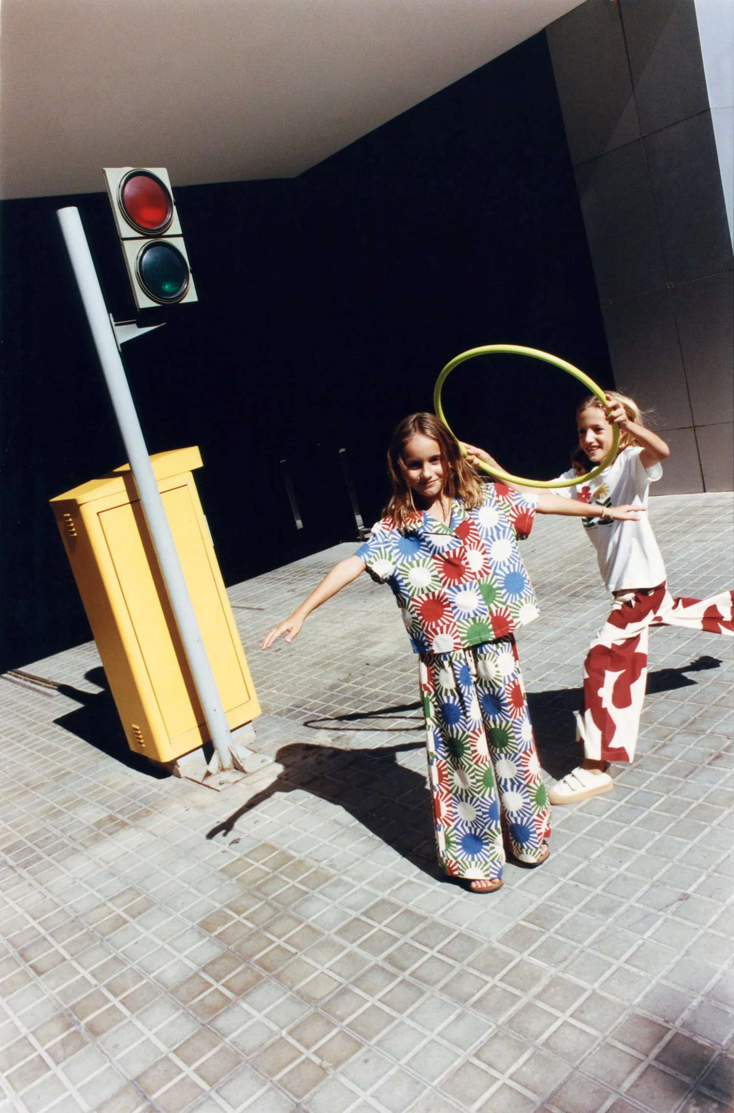 Blusa multicolor sol grid Gaia sold by Thinking Mu product image thumbnail 4