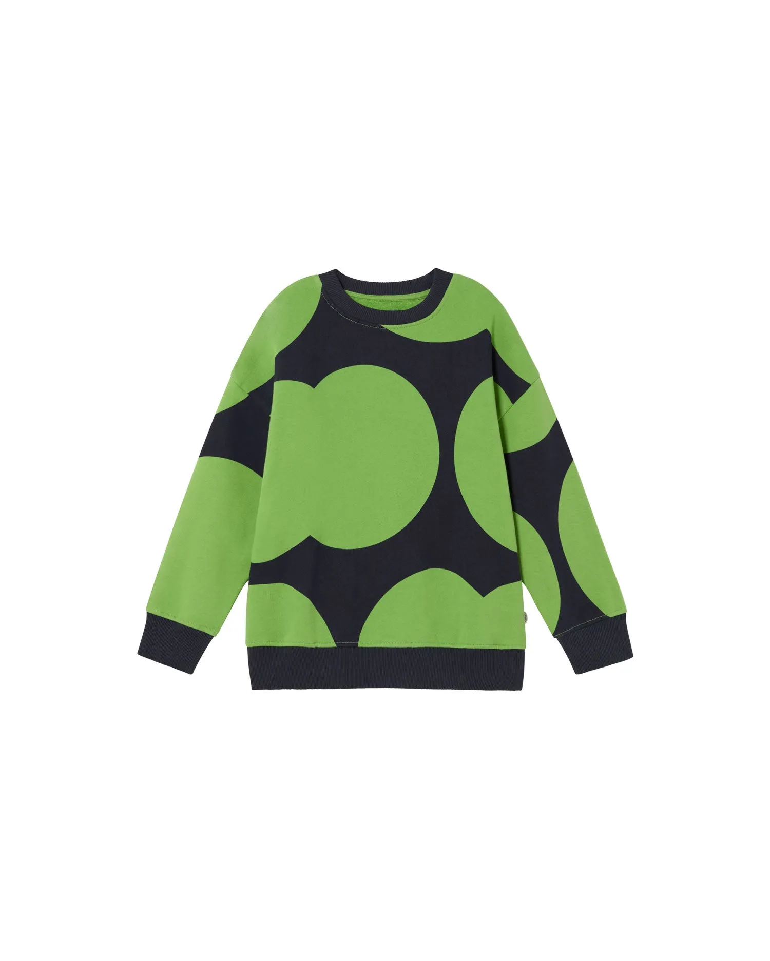 Sudadera verde big dots Kai sold by Thinking Mu