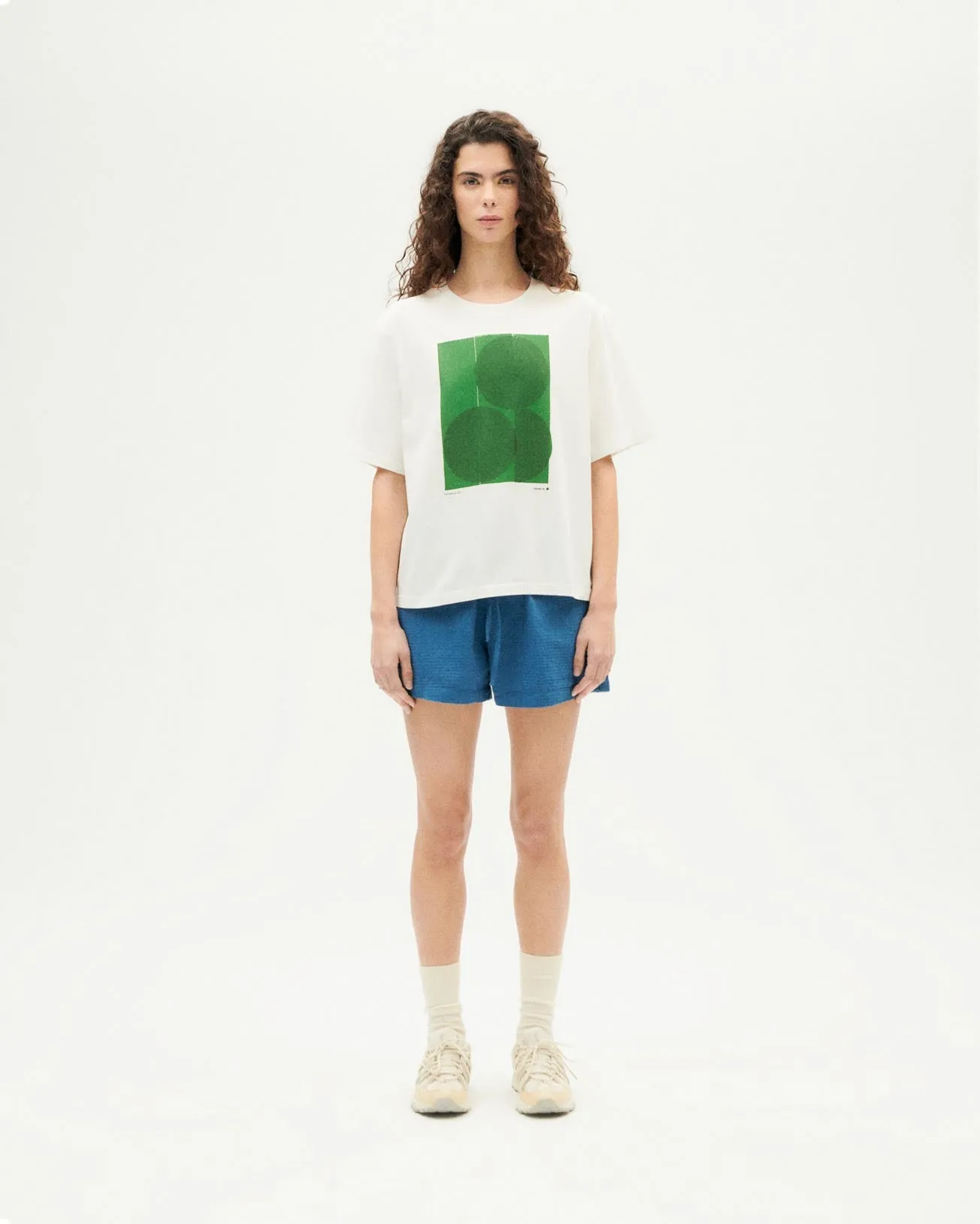 Camiseta blanca art 3 Lucia sold by Thinking Mu product image thumbnail 3