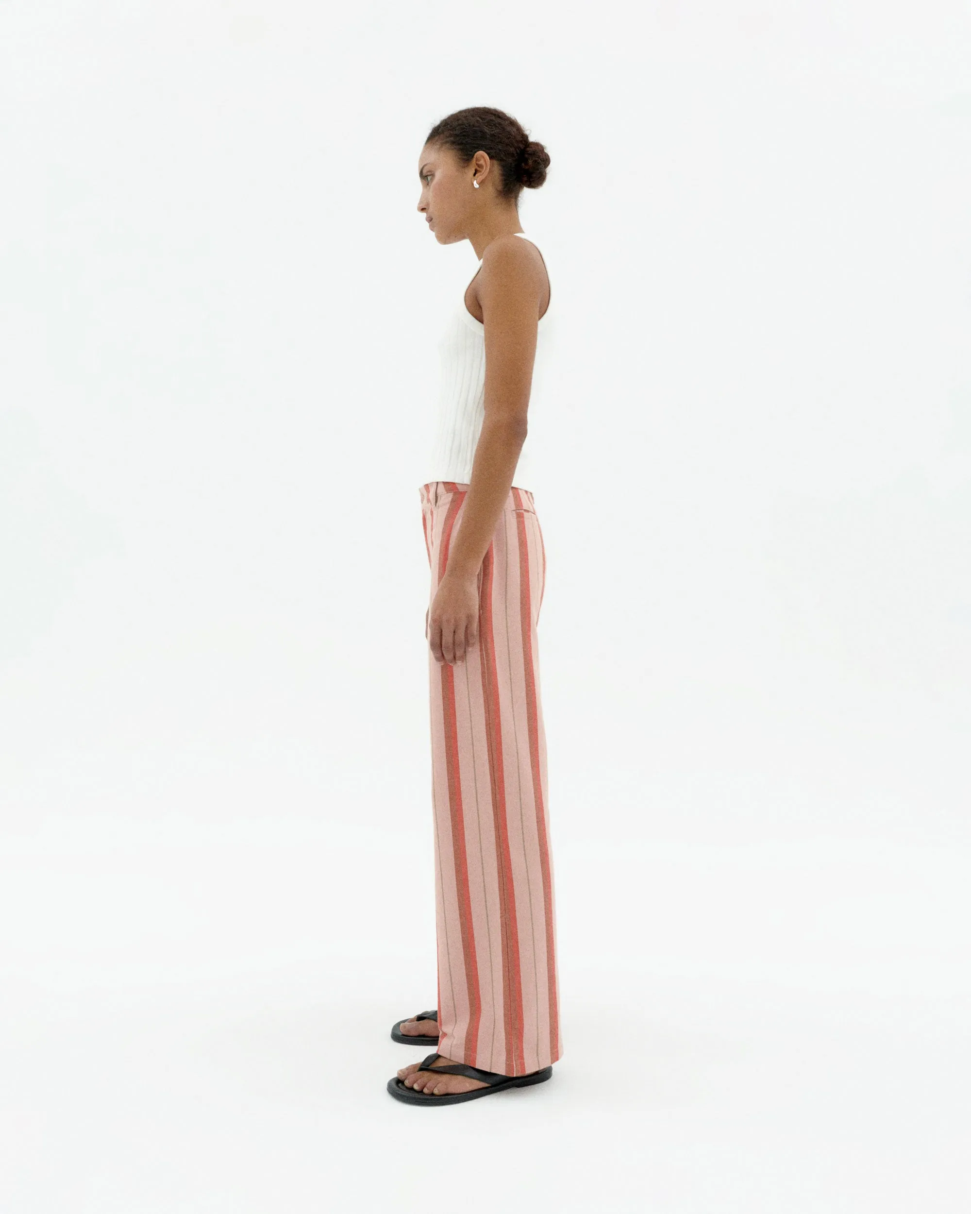 Pantalón tiro alto rayas Karina sold by Thinking Mu product image thumbnail 3