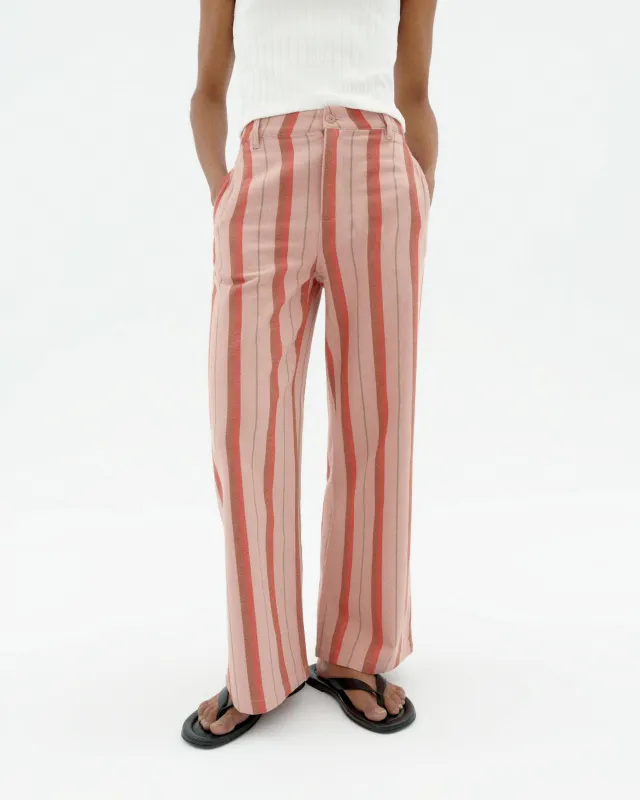 Pantalón tiro alto rayas Karina sold by Thinking Mu