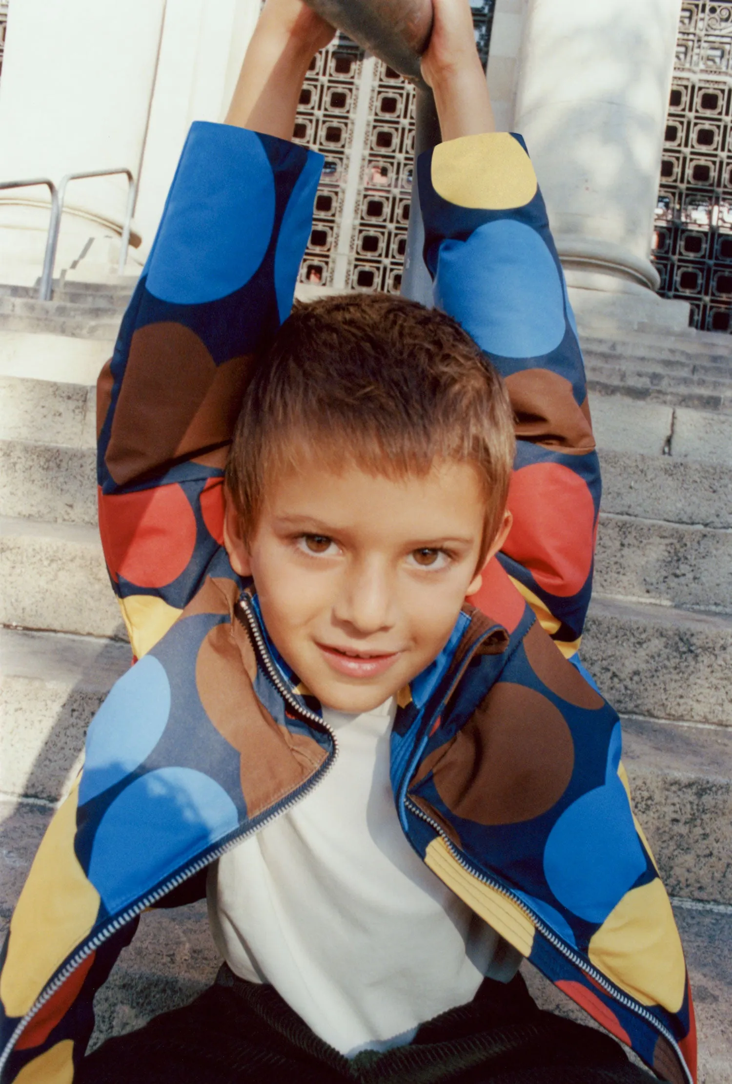 Chaqueta dark small dots Grapes sold by Thinking Mu product image thumbnail 3