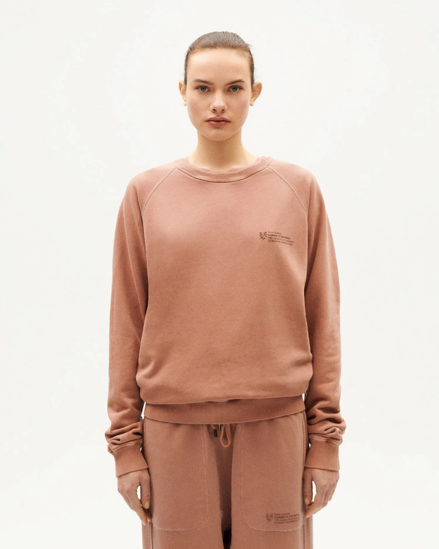 Sudadera unisex arena tinte natural sold by Thinking Mu product image thumbnail 2