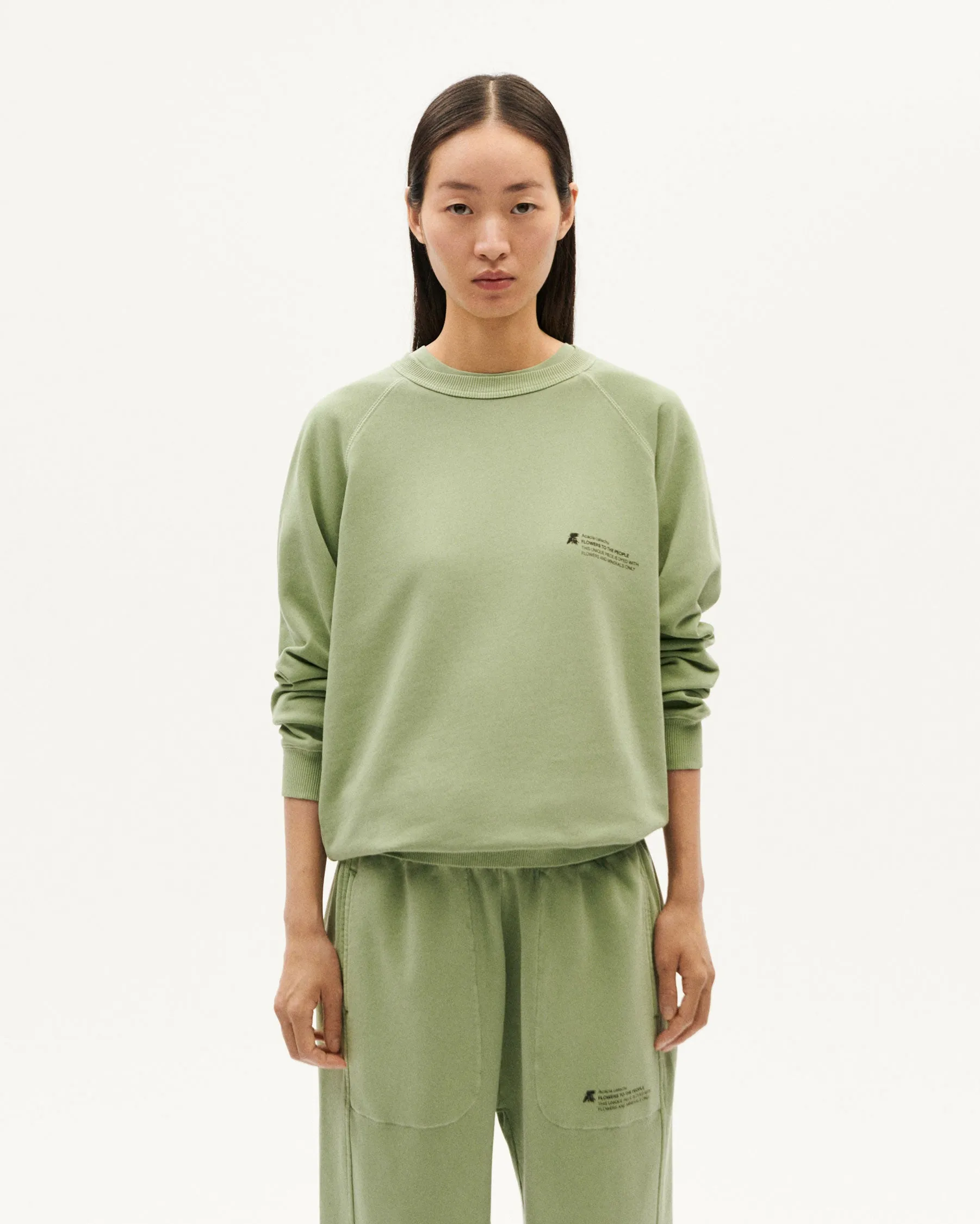 Sudadera unisex acacia tinte natural sold by Thinking Mu product image thumbnail 2