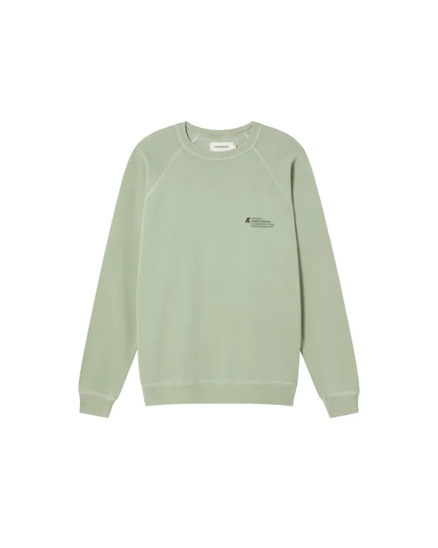 Sudadera unisex acacia tinte natural made by Thinking Mu