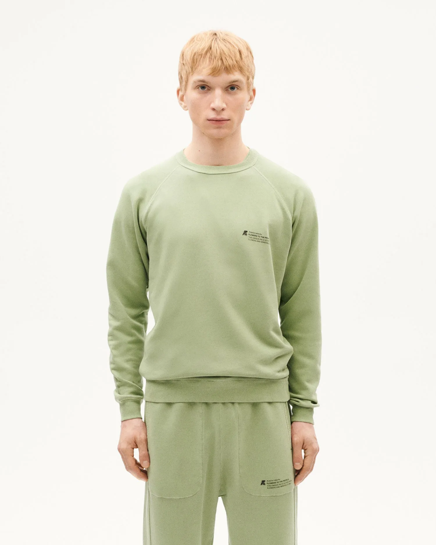 Sudadera unisex acacia tinte natural sold by Thinking Mu product image thumbnail 3