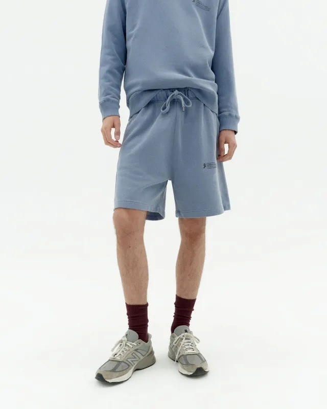 Bermuda chandál unisex indigo tinte natural sold by Thinking Mu