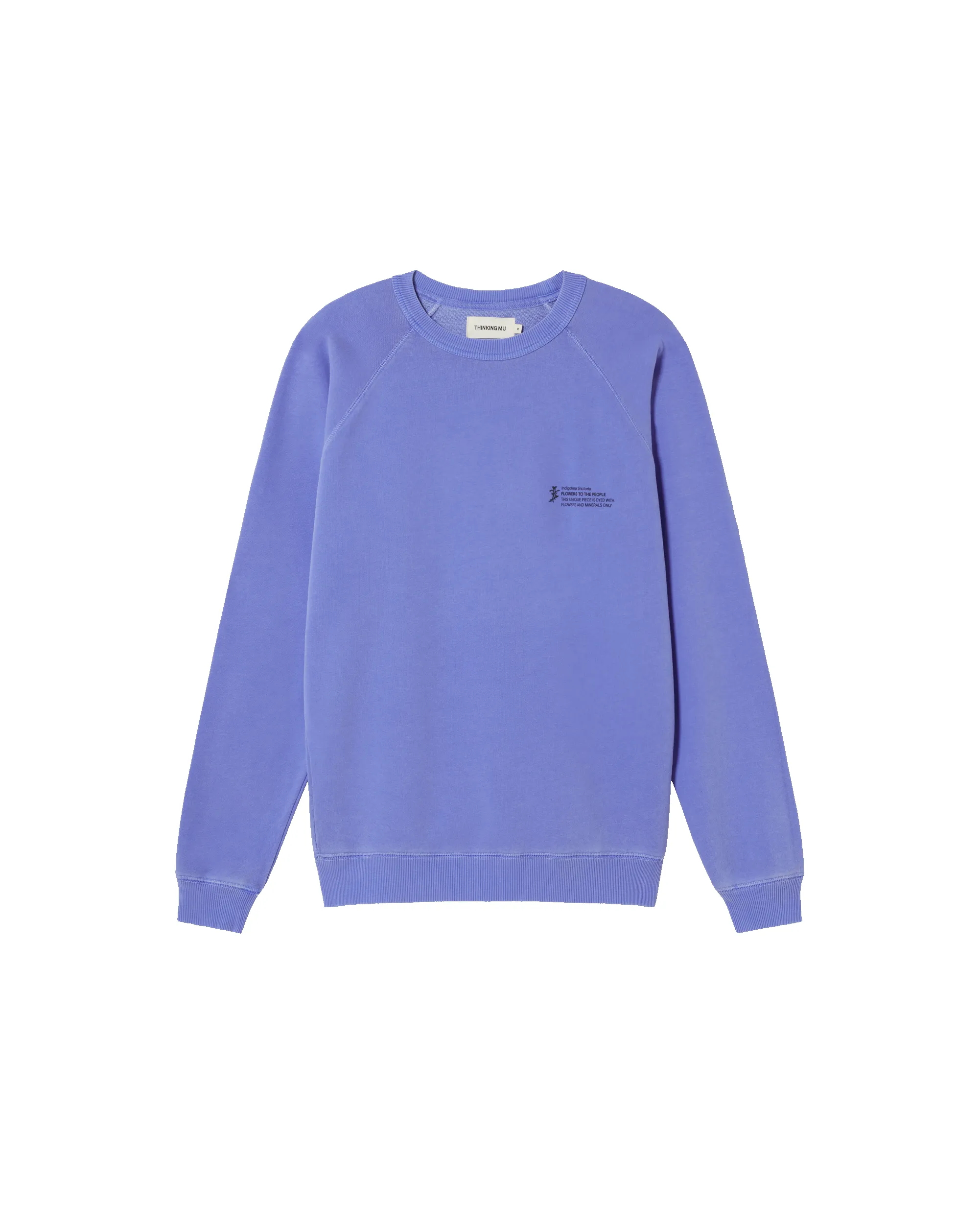 Sudadera unisex violeta tinte natural sold by Thinking Mu