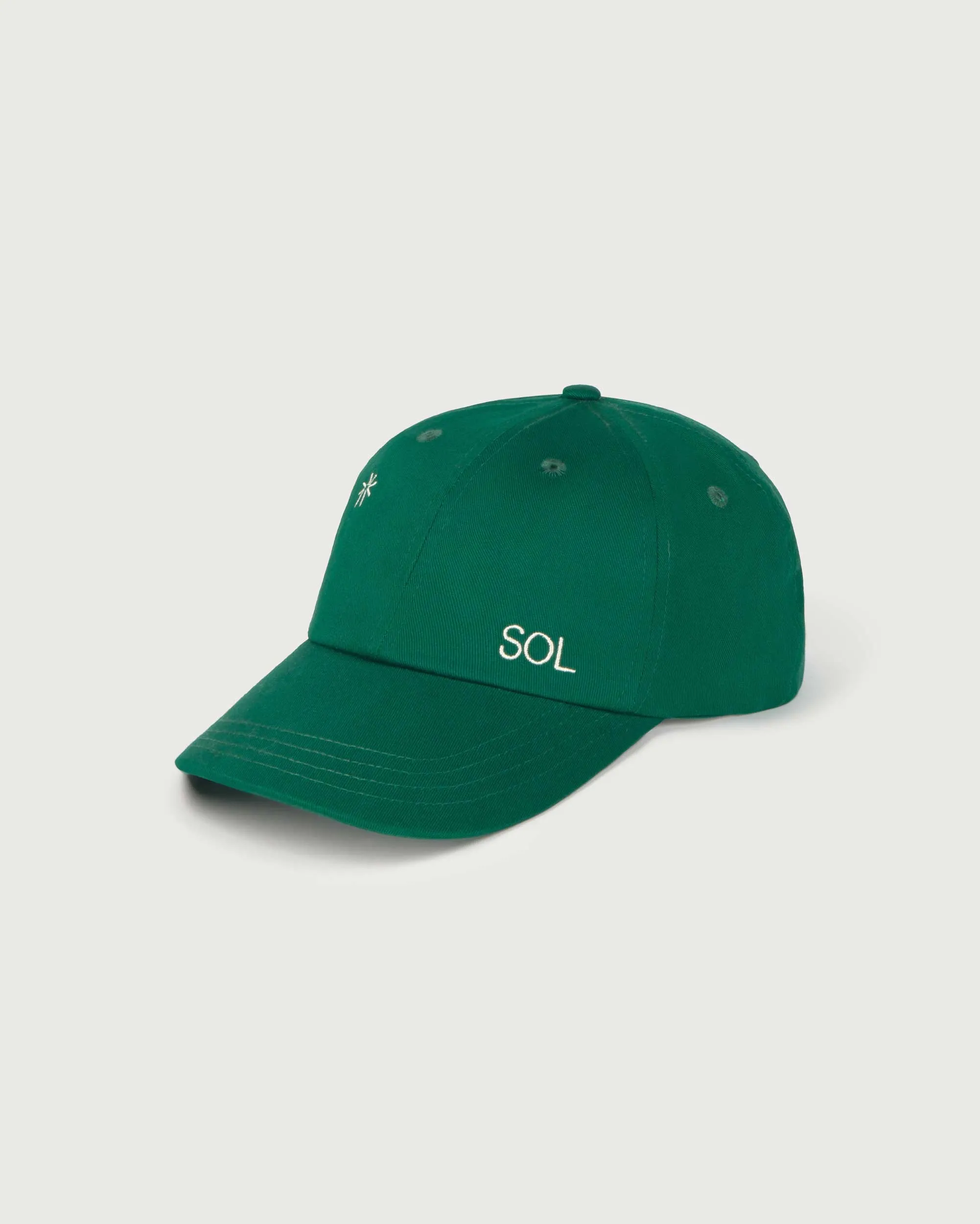 Gorra verde sol sold by Thinking Mu