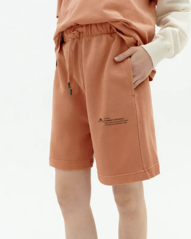 Bermuda chandál unisex achiote tinte natural sold by Thinking Mu