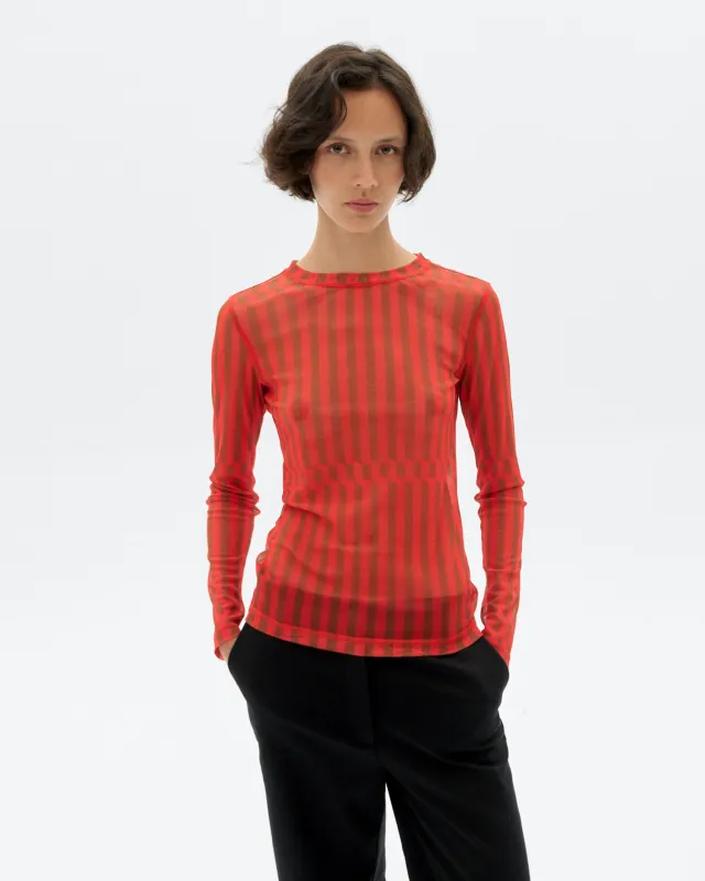 Top naranja Esqué Tere sold by Thinking Mu