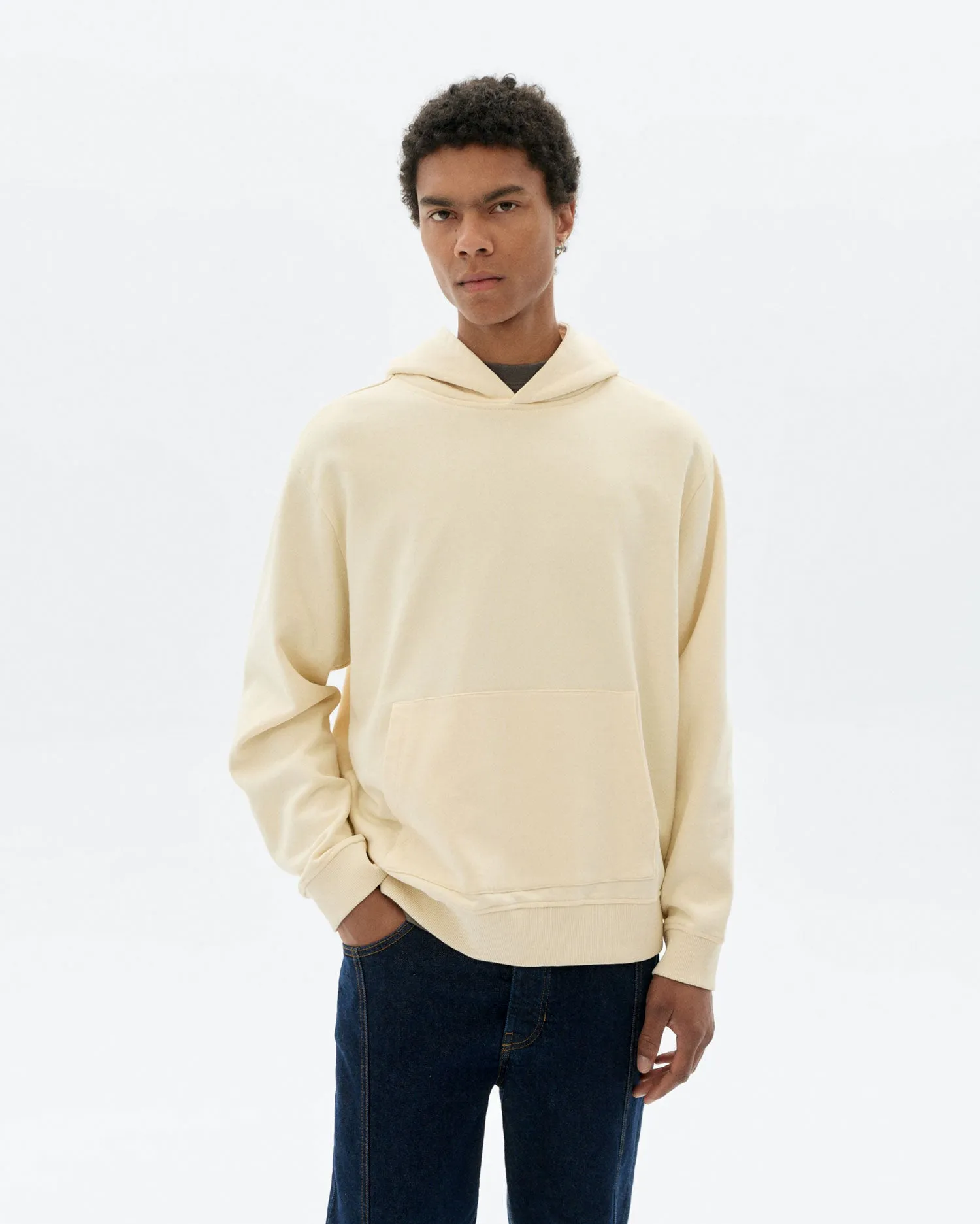 Hoodie blanco grafitti Simon sold by Thinking Mu product image thumbnail 3