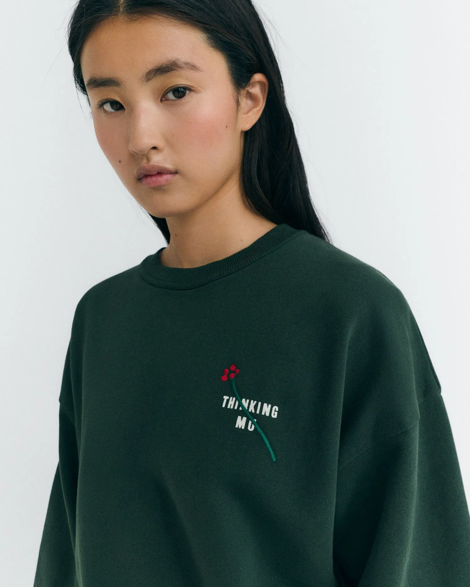 Sudadera bordada flower TM Jodie sold by Thinking Mu product image thumbnail 3