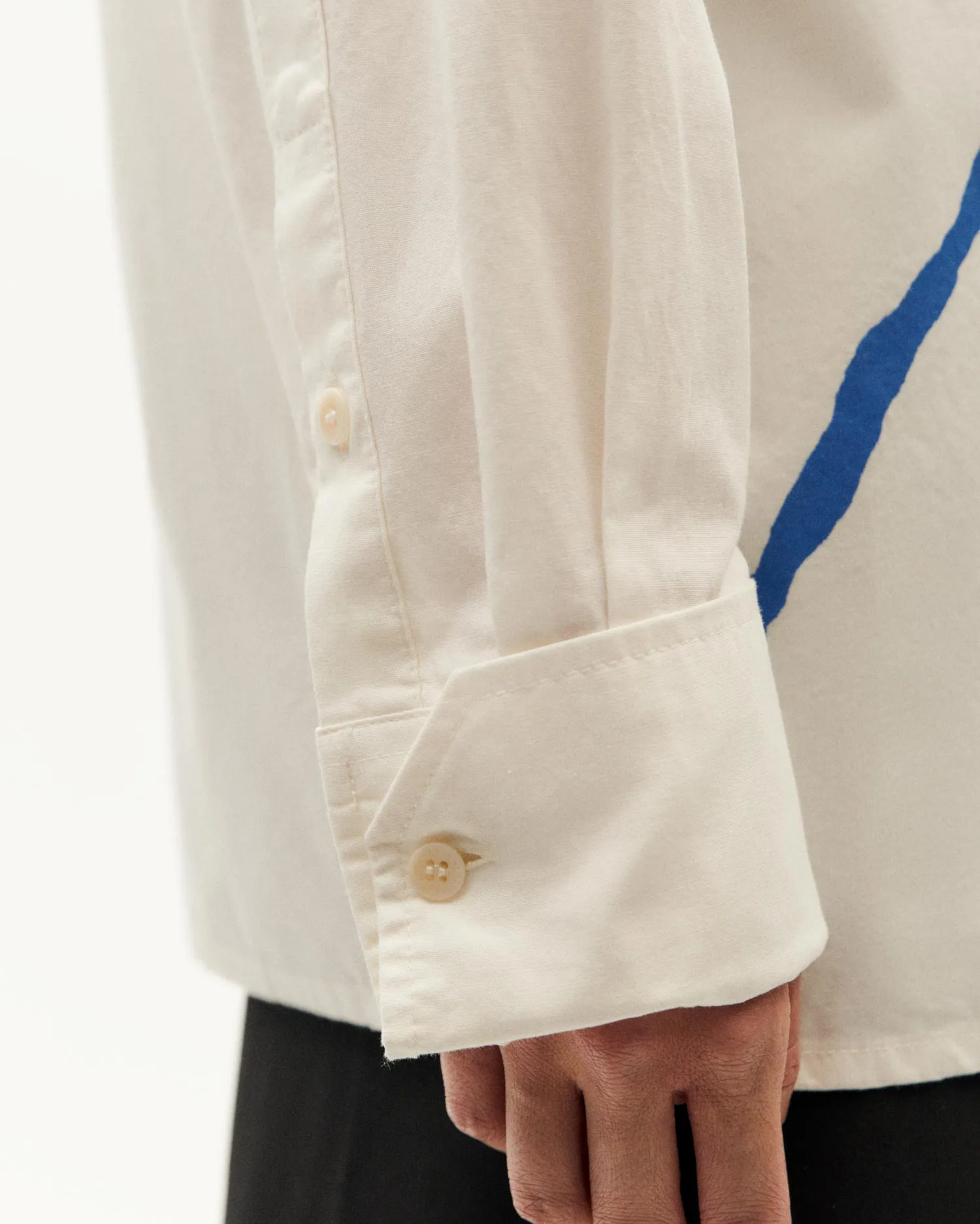 Blusa blanca flower Juana sold by Thinking Mu product image thumbnail 5