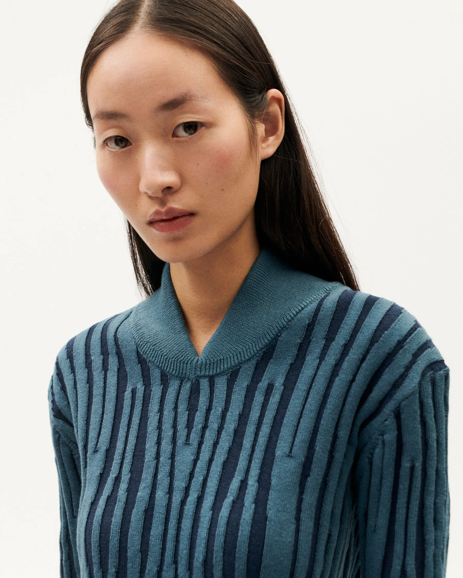 Jersey azul cachemir Gery sold by Thinking Mu product image thumbnail 4