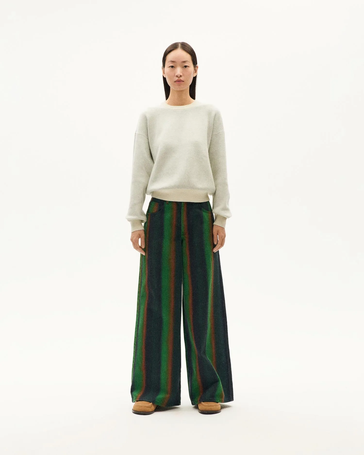 Jersey crudo lana merino flowers Philis sold by Thinking Mu product image thumbnail 3