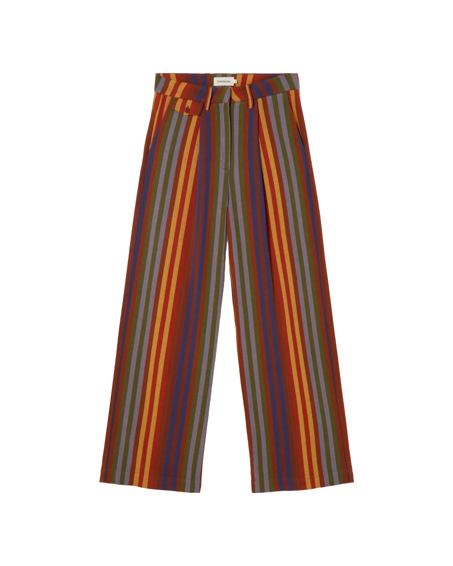 Pantalón multicolor rayas Pat sold by Thinking Mu