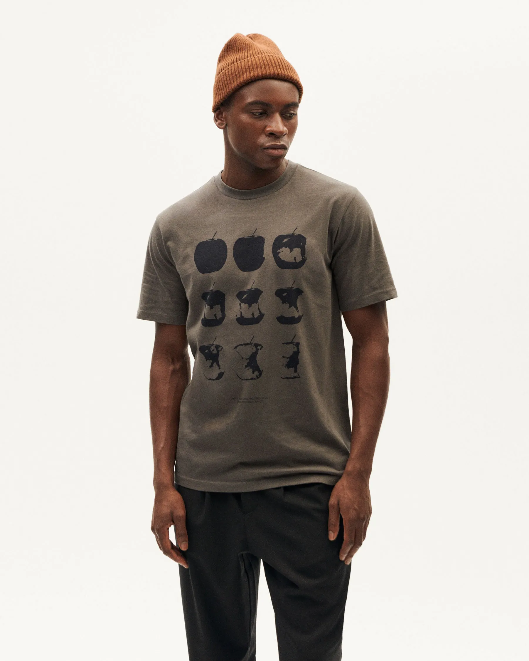 Camiseta gris apple Zach sold by Thinking Mu product image thumbnail 2