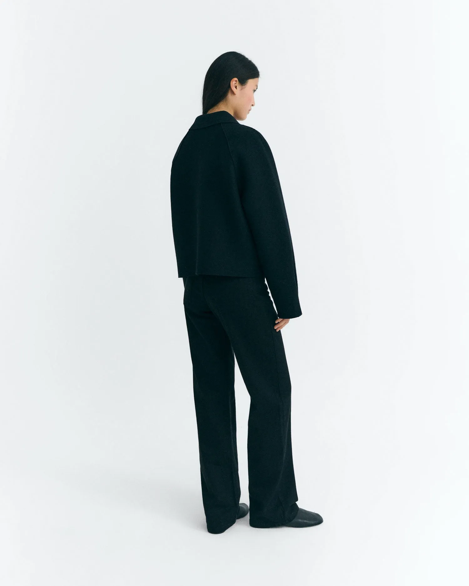 Chaqueta relaxed lana fina Daria sold by Thinking Mu product image thumbnail 5