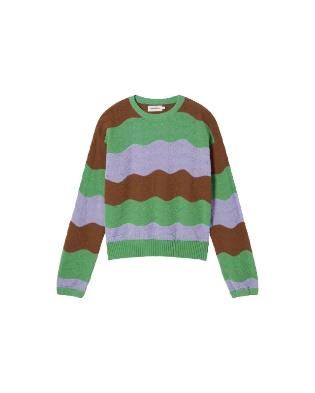 Jersey verde punto Jo sold by Thinking Mu