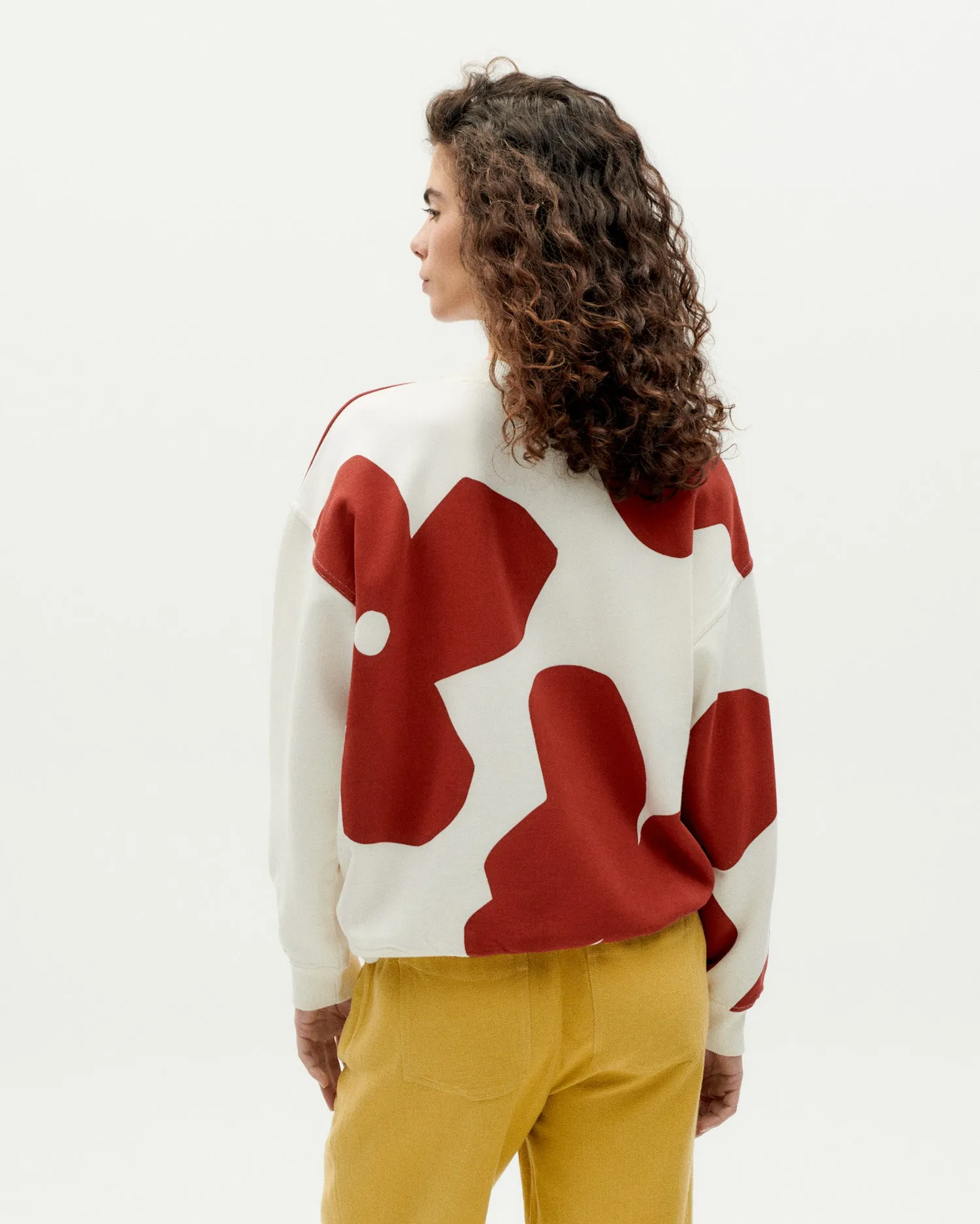 Sudadera flores butterfly sold by Thinking Mu product image thumbnail 4