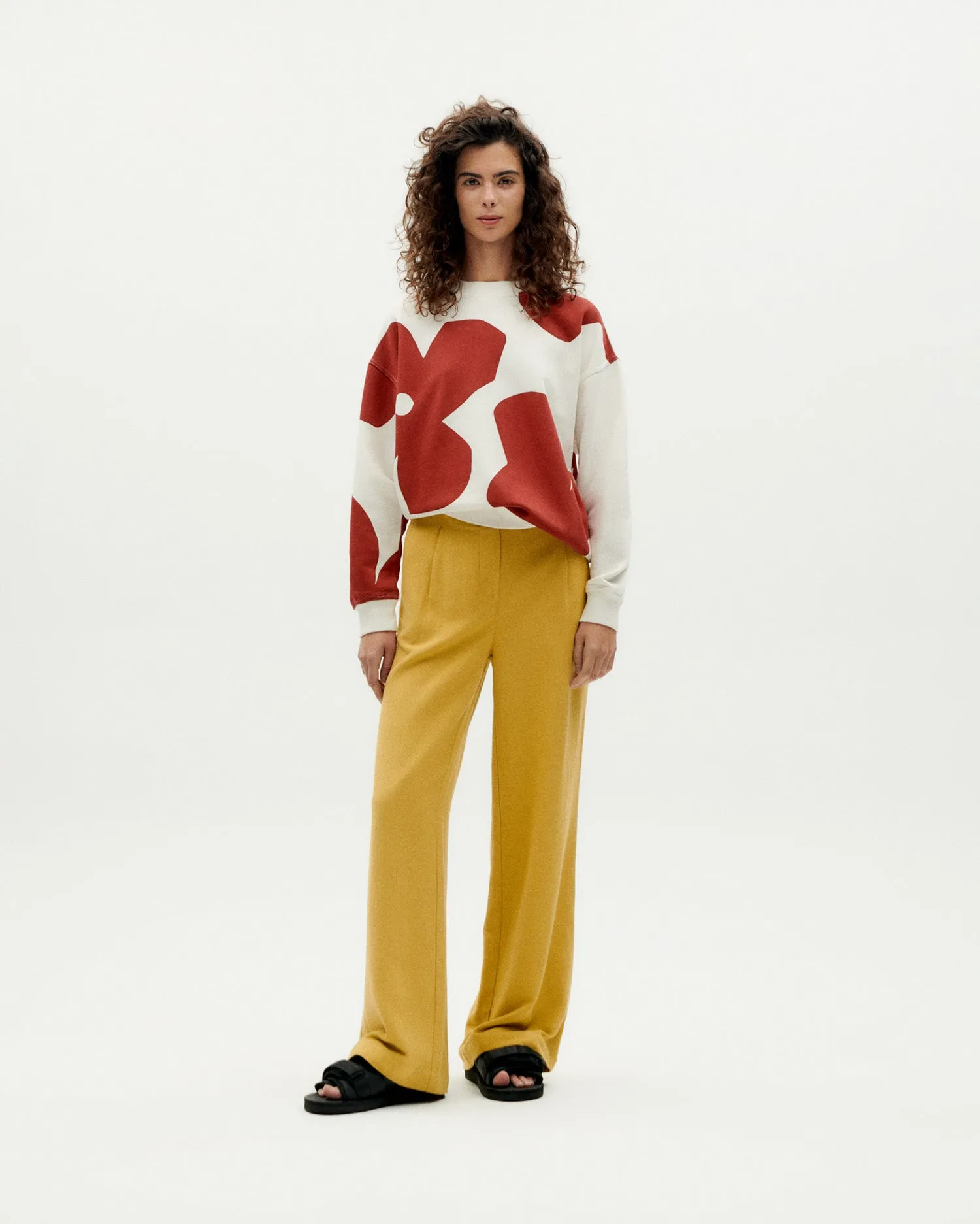 Sudadera flores butterfly sold by Thinking Mu product image thumbnail 2