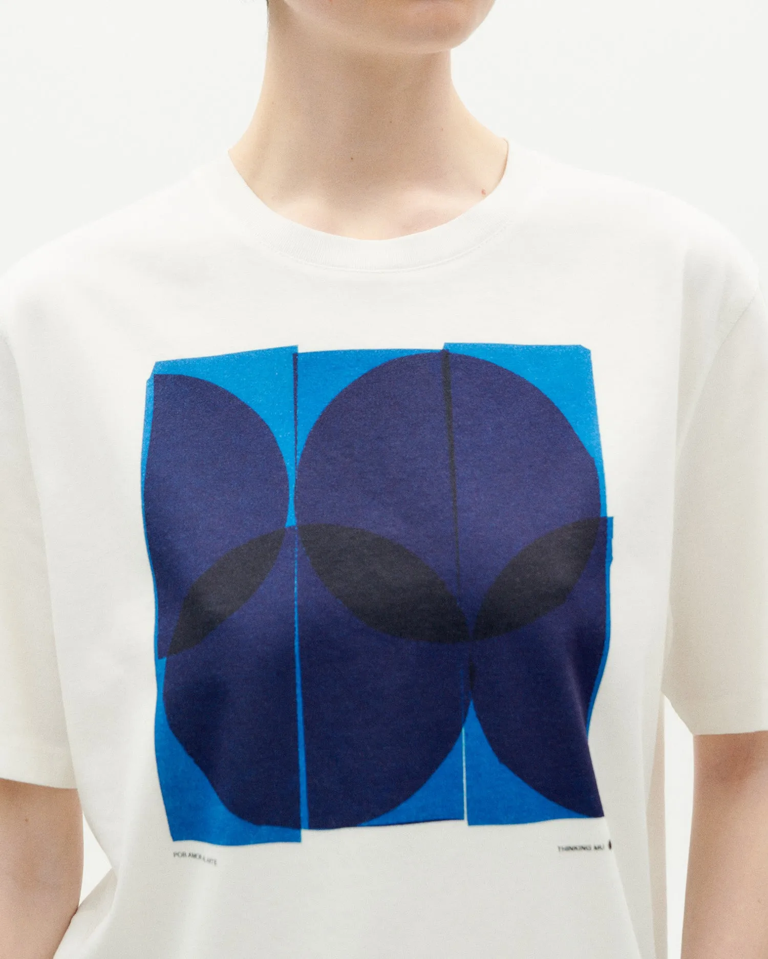 Camiseta blanca art 1 Lucia sold by Thinking Mu product image thumbnail 3