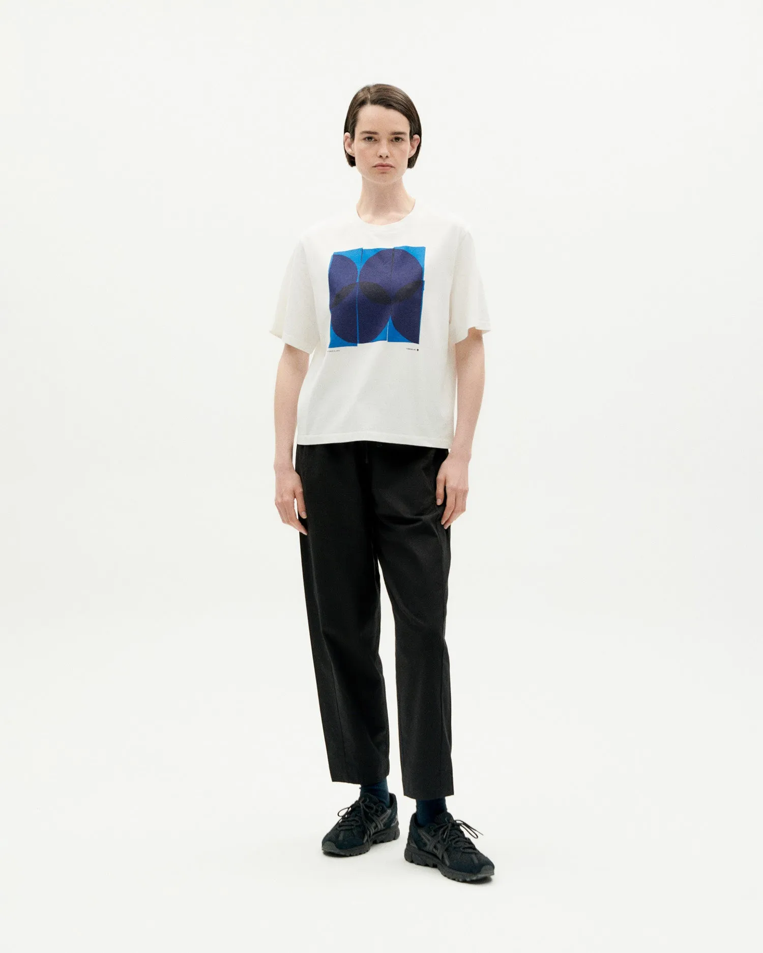 Camiseta blanca art 1 Lucia sold by Thinking Mu product image thumbnail 2