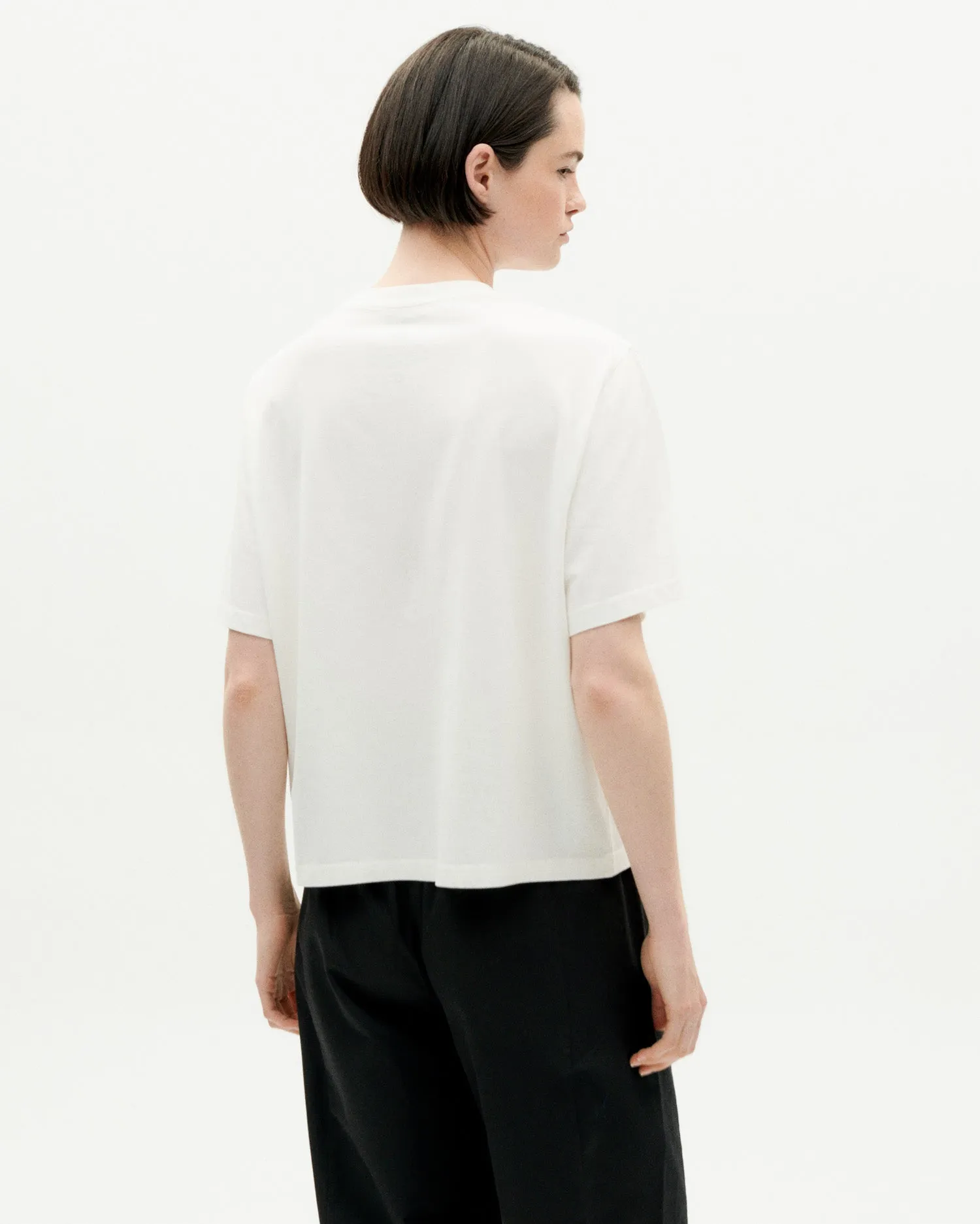 Camiseta blanca art 1 Lucia sold by Thinking Mu product image thumbnail 4