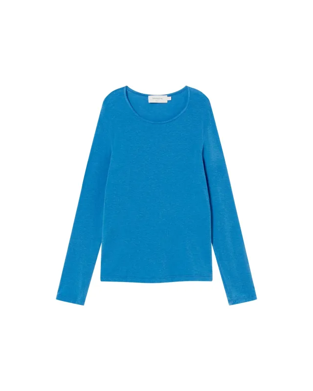 Top azul cachemir Brisa sold by Thinking Mu