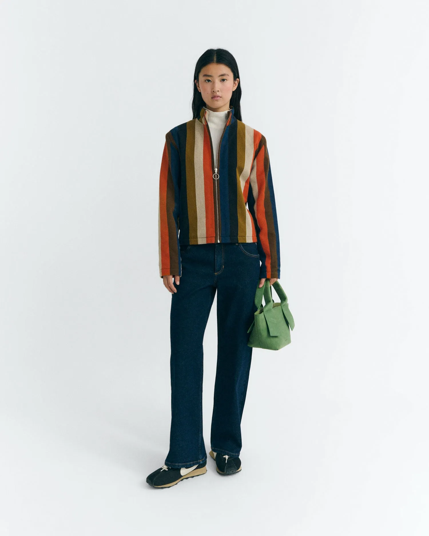 Chaqueta rayas naranja burnley Ceci sold by Thinking Mu product image thumbnail 2