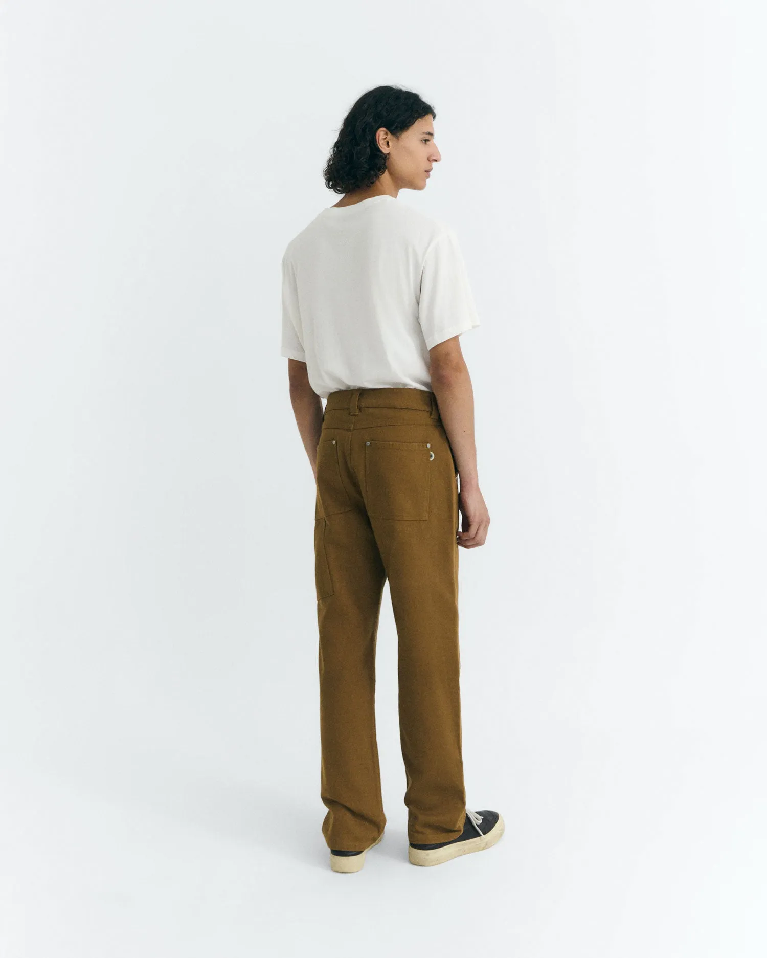 Pantalón recto marrón Owen sold by Thinking Mu product image thumbnail 5