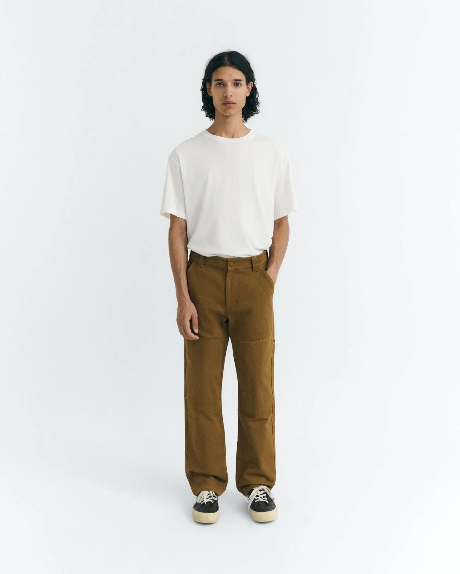 Pantalón recto marrón Owen sold by Thinking Mu product image thumbnail 2