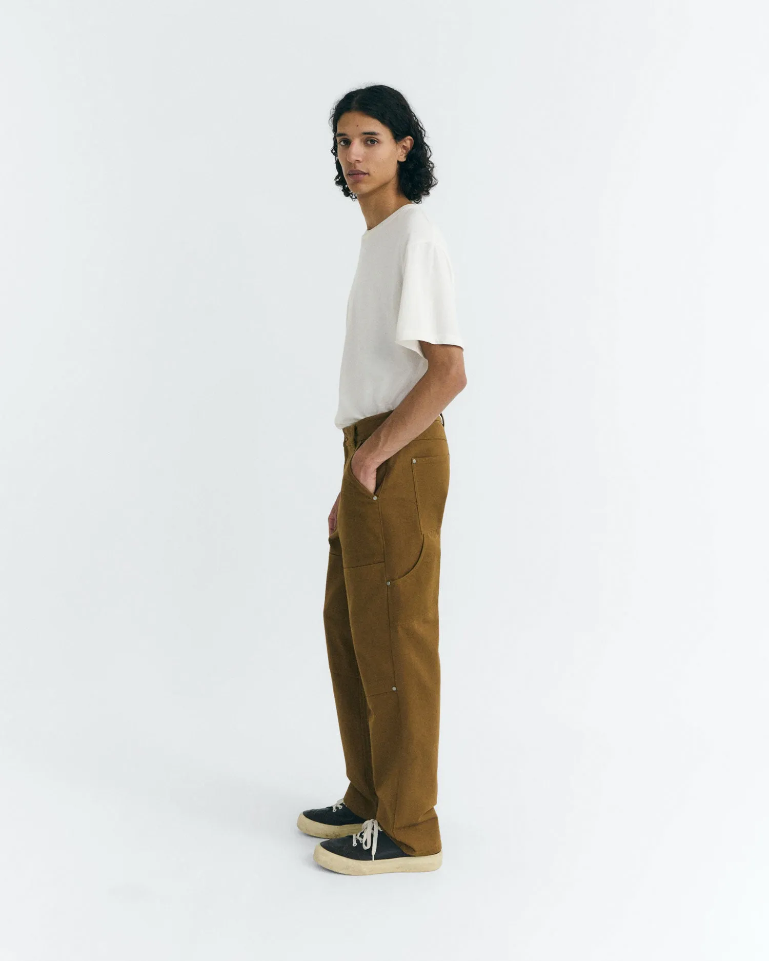 Pantalón recto marrón Owen sold by Thinking Mu product image thumbnail 4