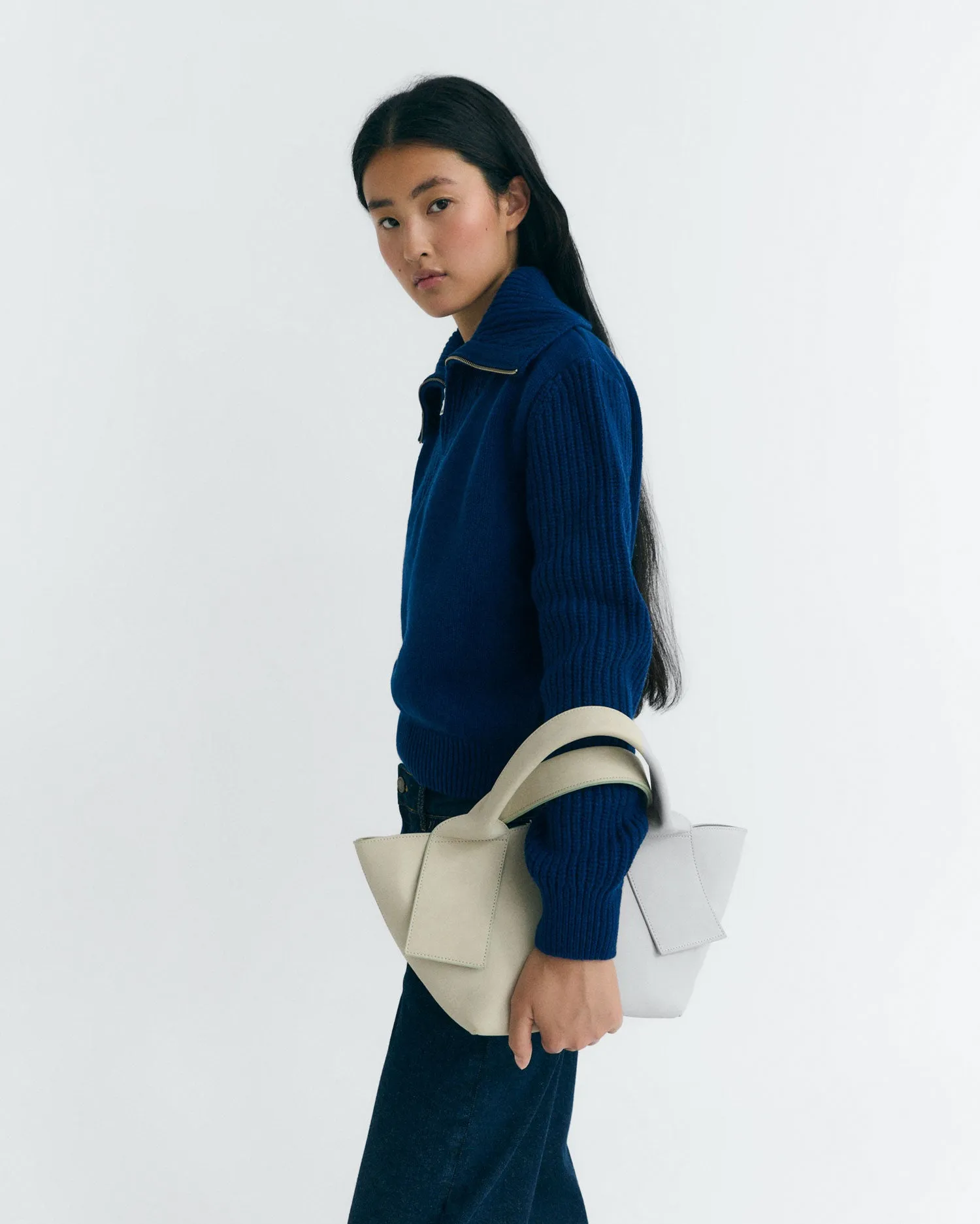 Jersey lana azul Tanit sold by Thinking Mu product image thumbnail 3