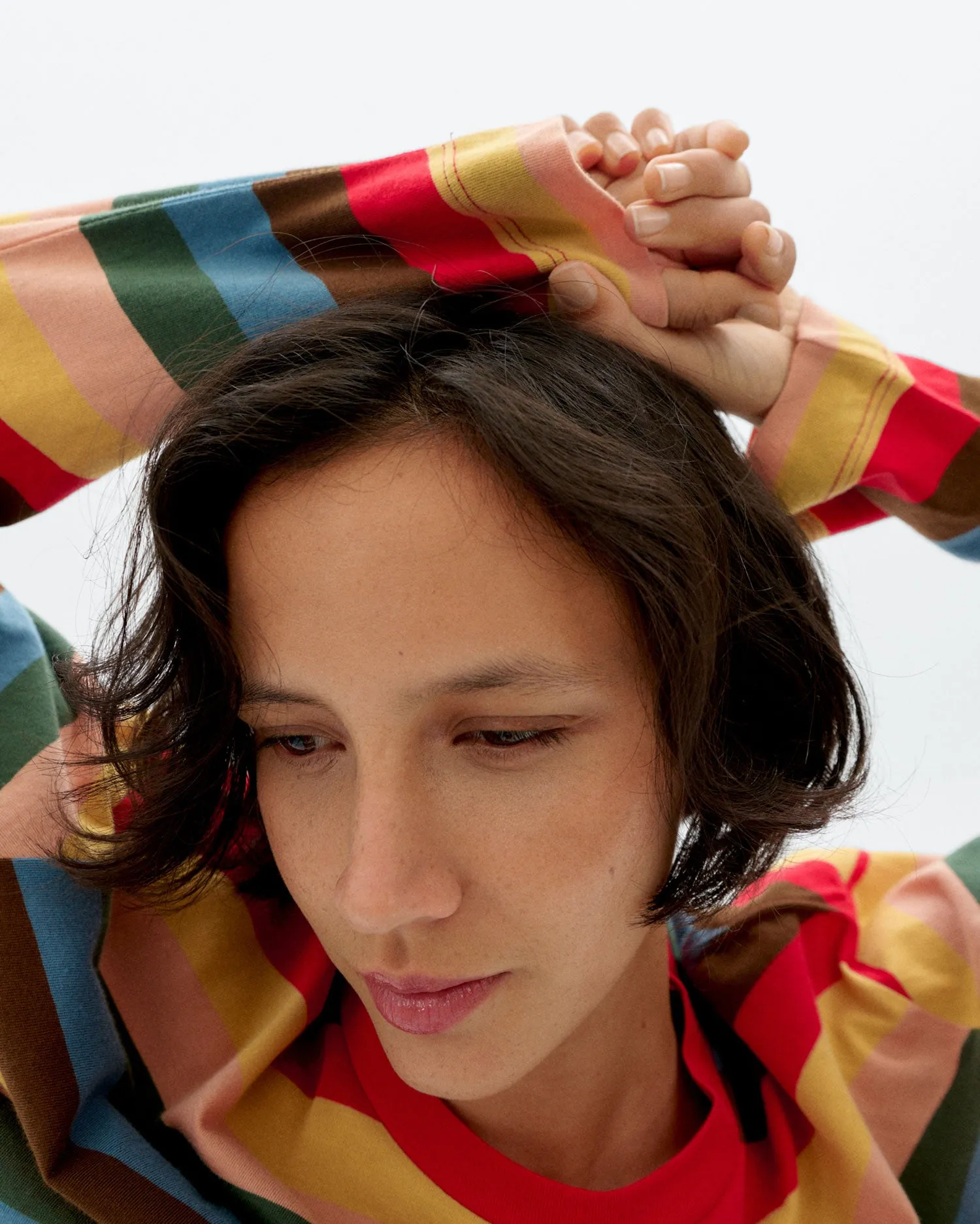 Camiseta manga larga rayas Emily sold by Thinking Mu product image thumbnail 5