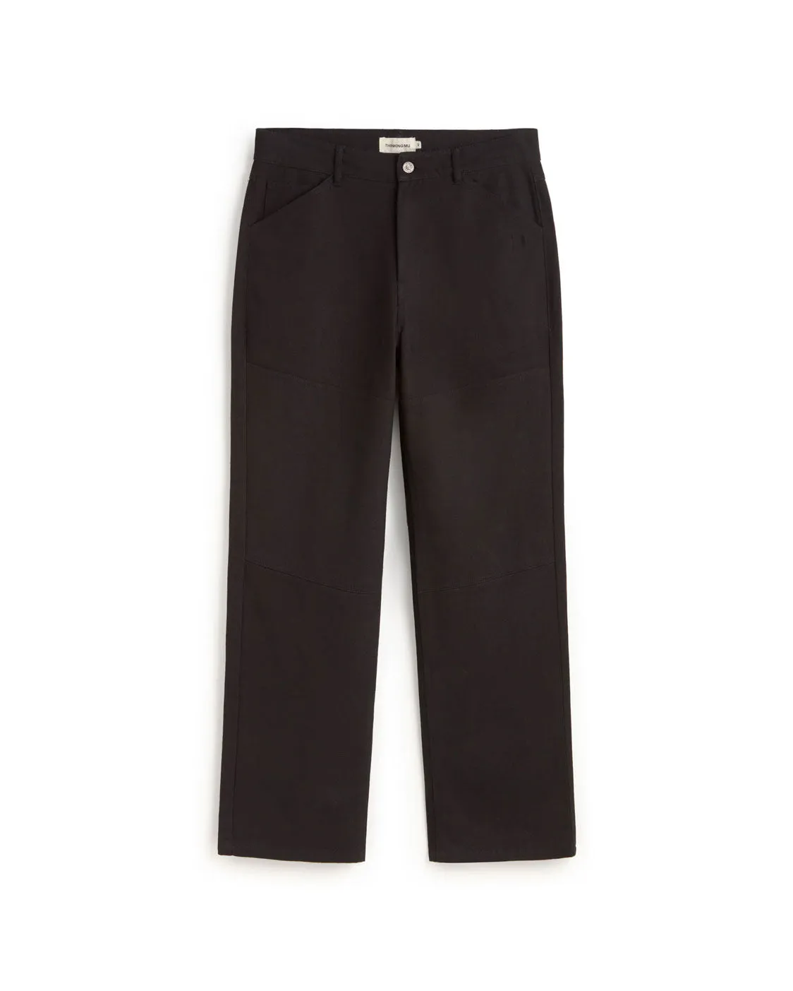 Pantalón recto negro Stan sold by Thinking Mu product image thumbnail 5