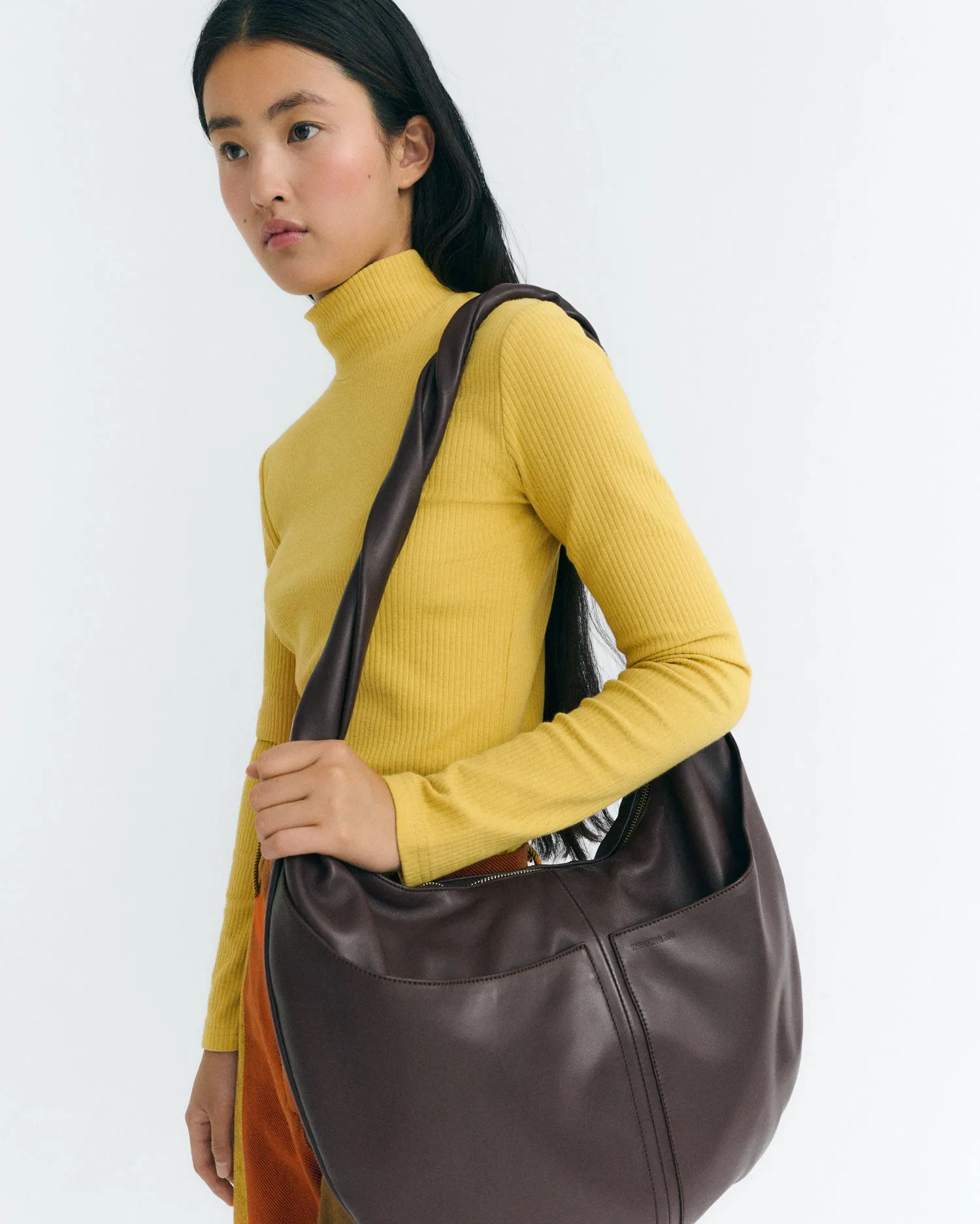 Top cuello alto amarillo hemp Aine sold by Thinking Mu product image thumbnail 3