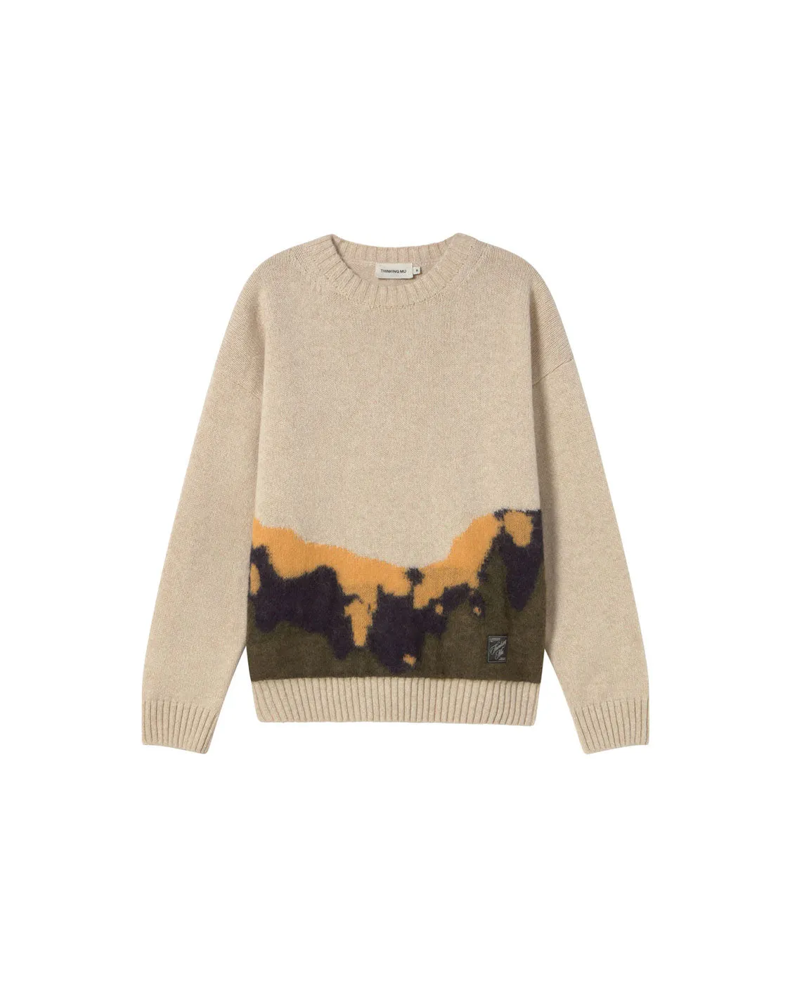 Jersey punto texturizado lana blanco Bolita sold by Thinking Mu product image thumbnail 5