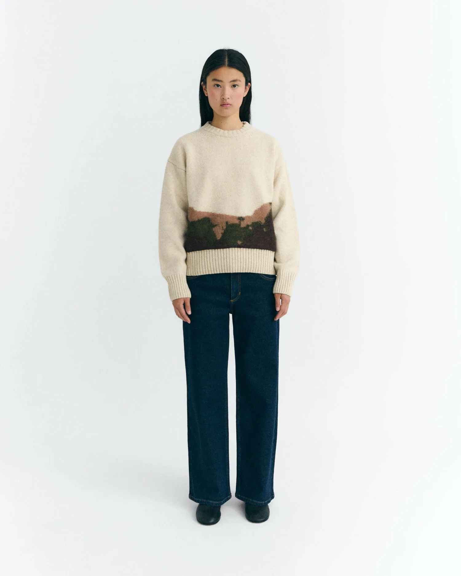 Jersey punto texturizado lana crudo Petra sold by Thinking Mu product image thumbnail 2