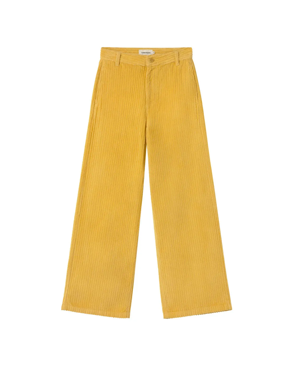 Pantalón tiro alto pana amarillo Karina sold by Thinking Mu product image thumbnail 5