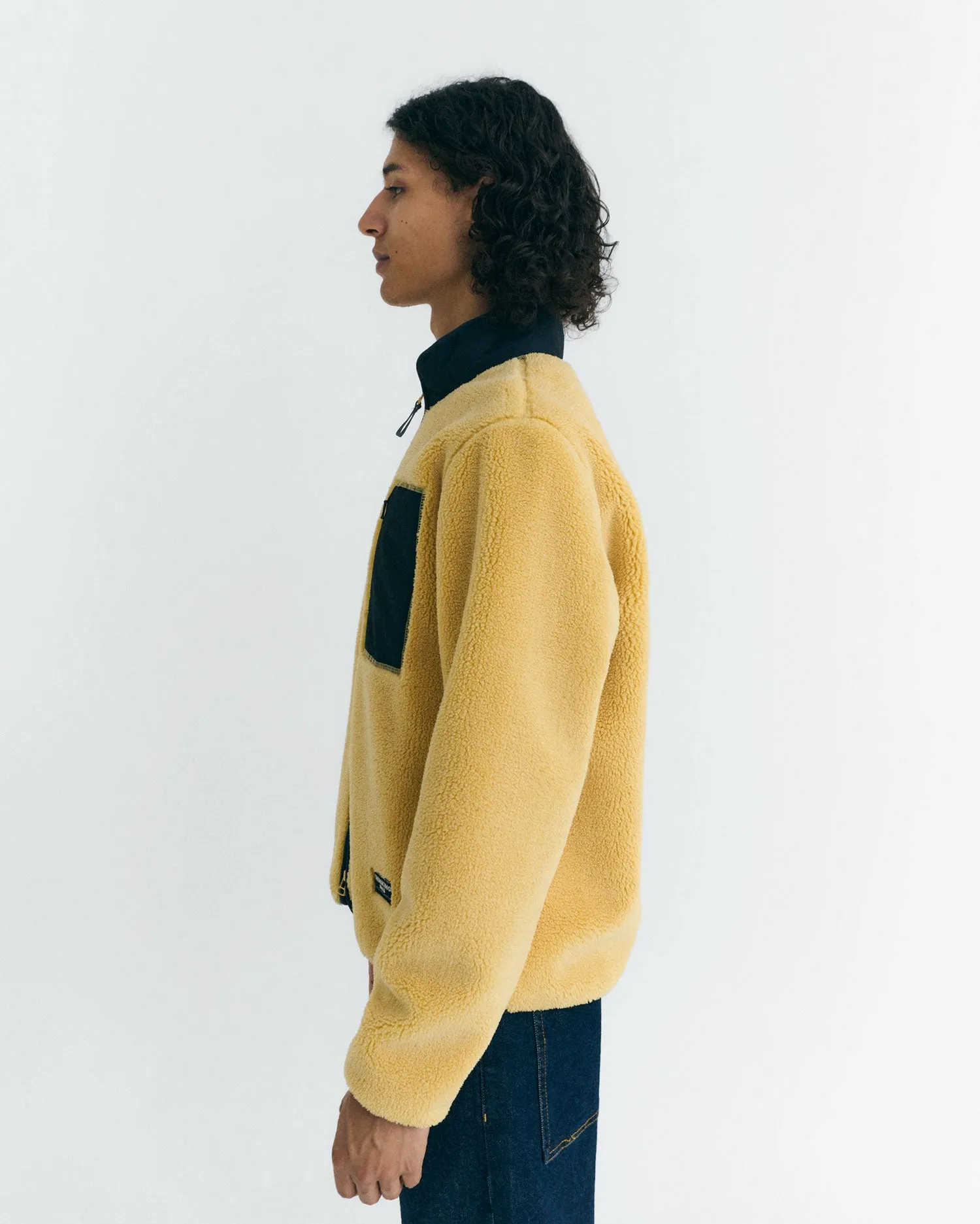 Chaqueta borreguito amarilla Marcus sold by Thinking Mu product image thumbnail 4